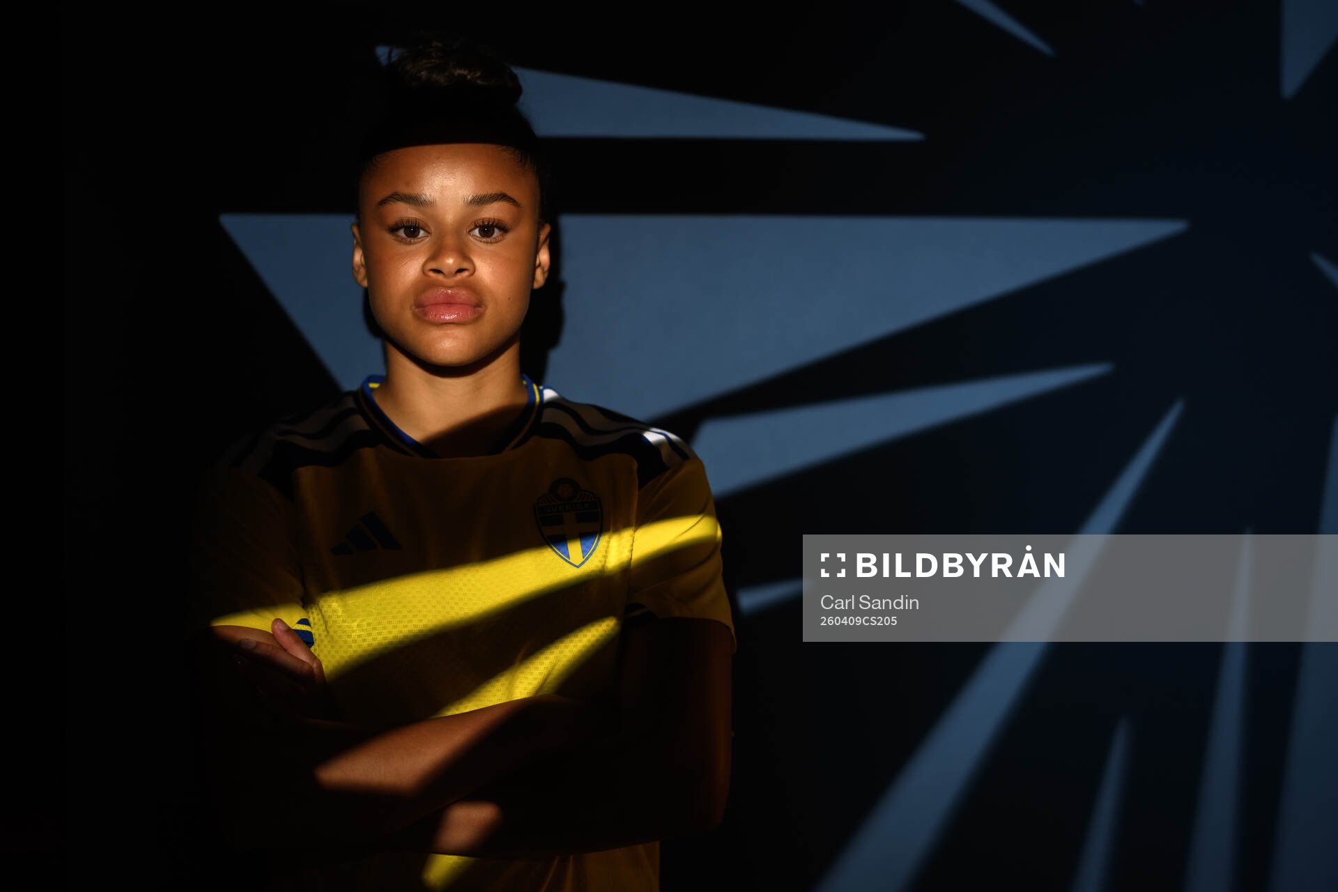 Felicia Schröder of the Swedish women's national football