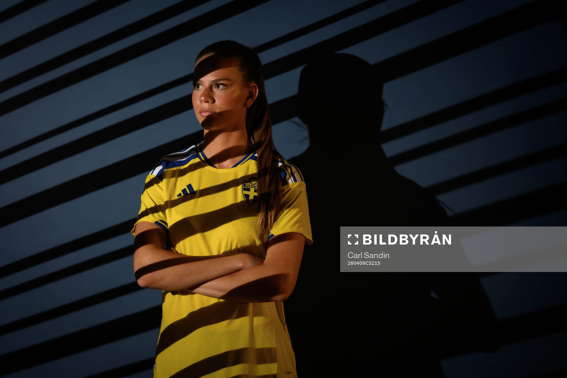 Bella Andersson of the Swedish women's national football