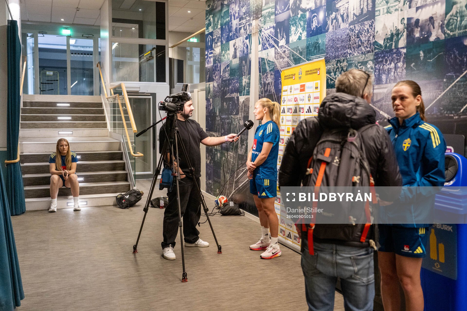 Smilla Holmberg, Amanda Nildén and Sofia Reidy