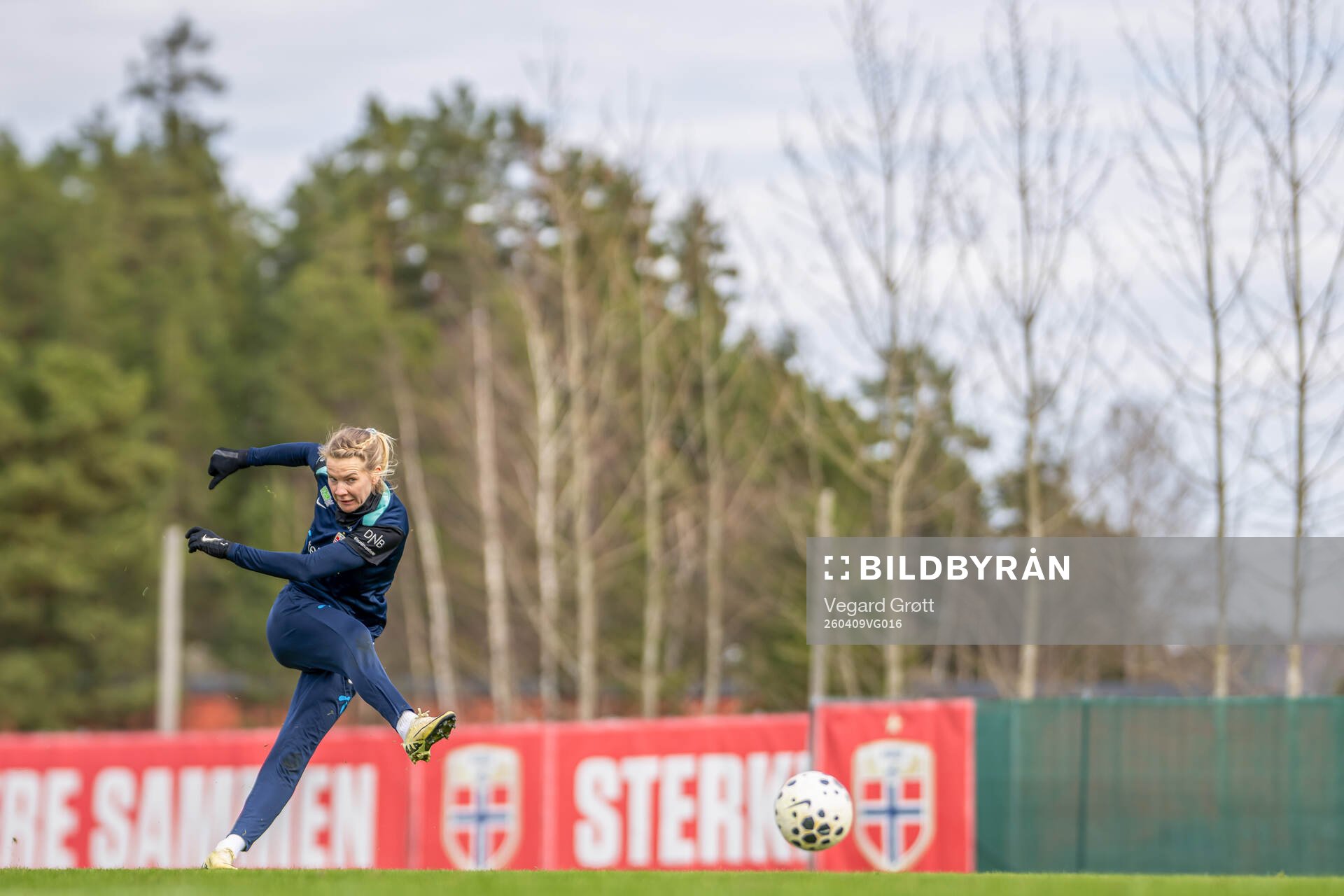 Ada Hegerberg of the Norwegian women's national football