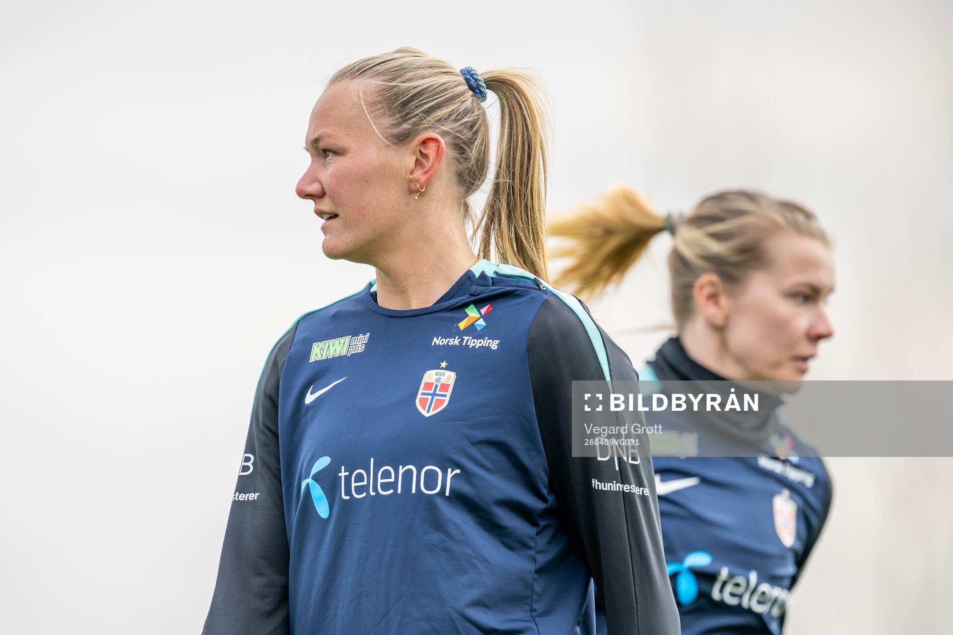 Frida Maanum of the Norwegian women's national football team