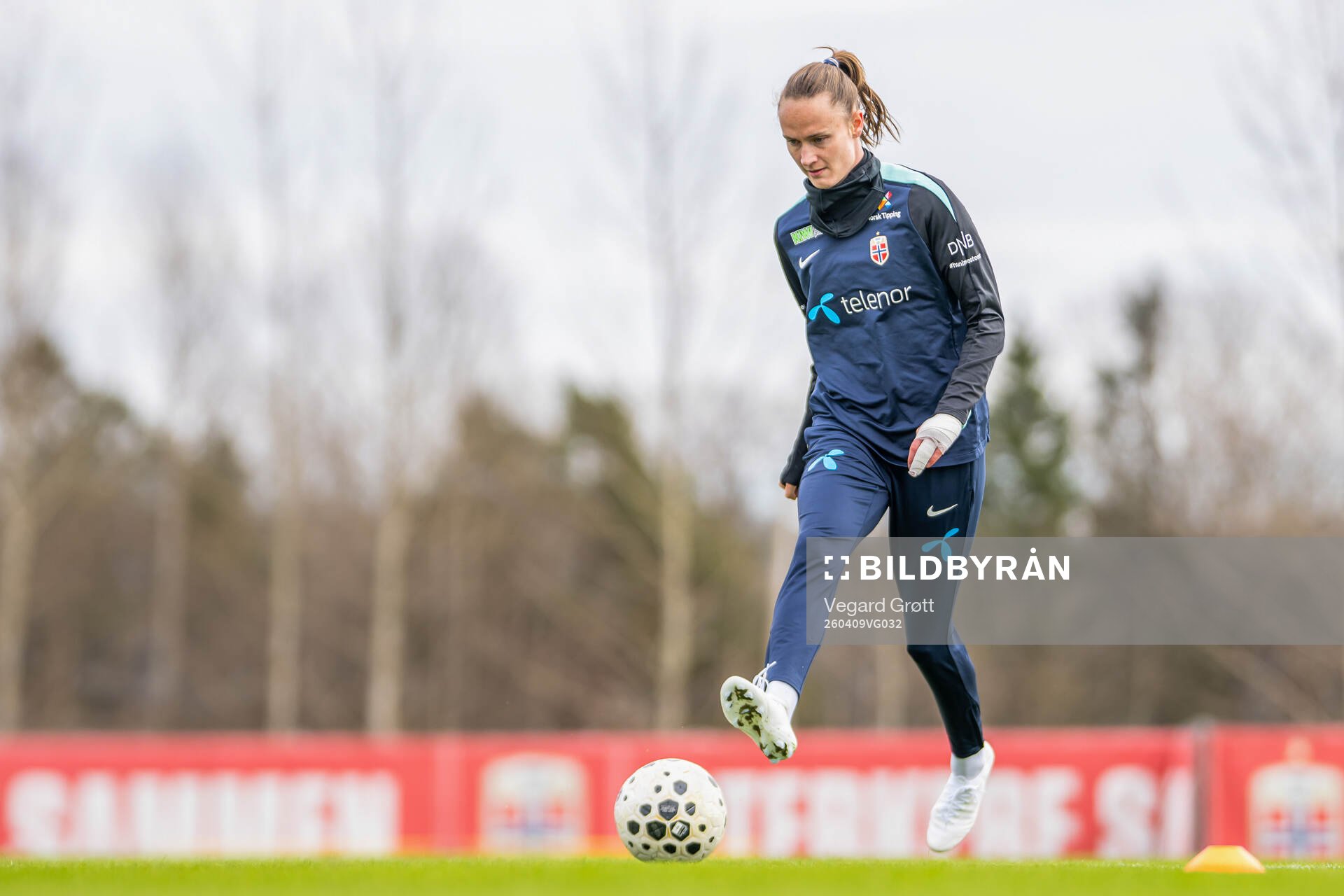 Caroline Graham Hansen of the Norwegian women's national