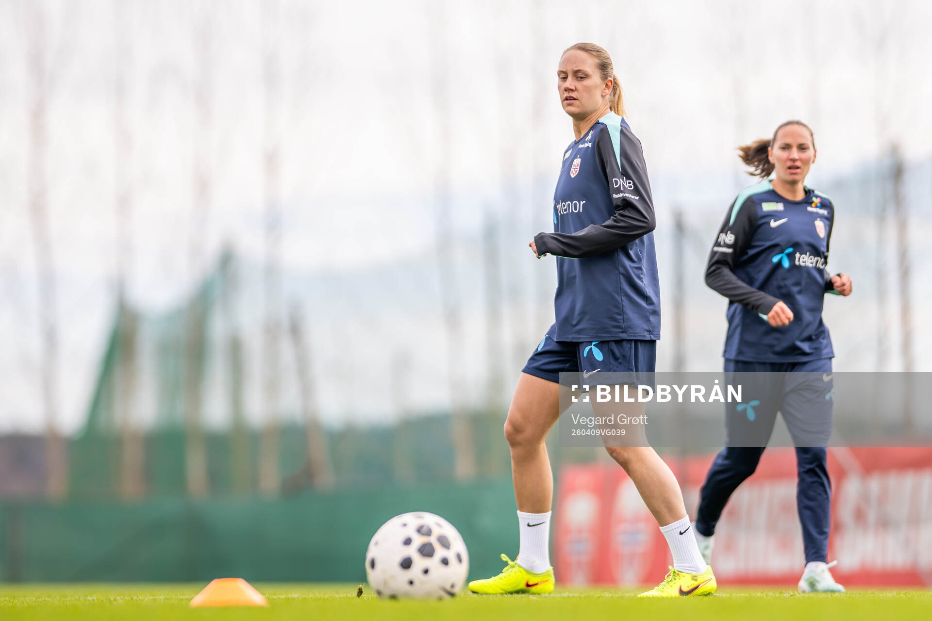 Lisa Naalsund of the Norwegian women's national football