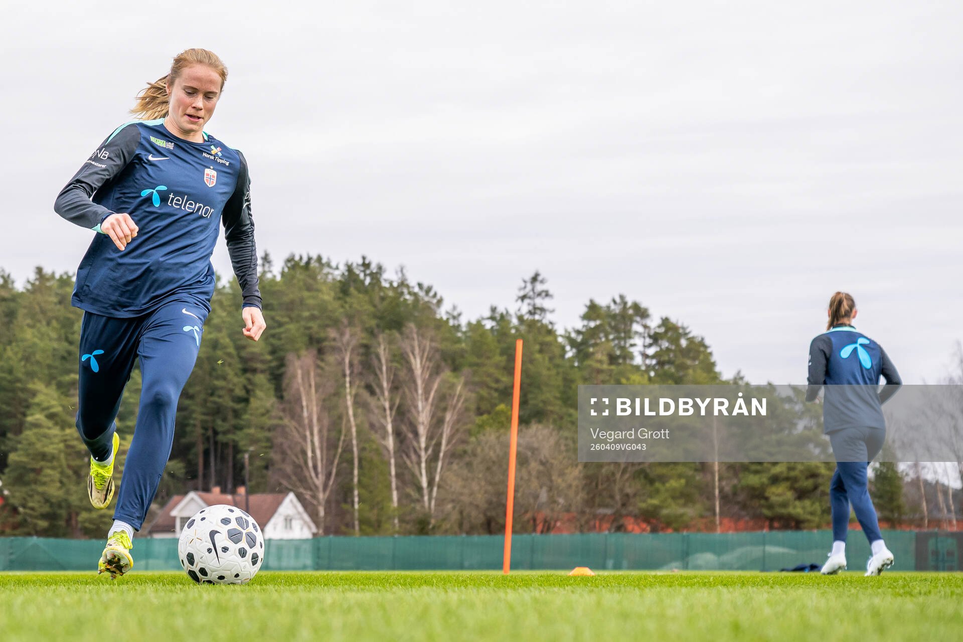 Julie Blakstad of the Norwegian women's national football