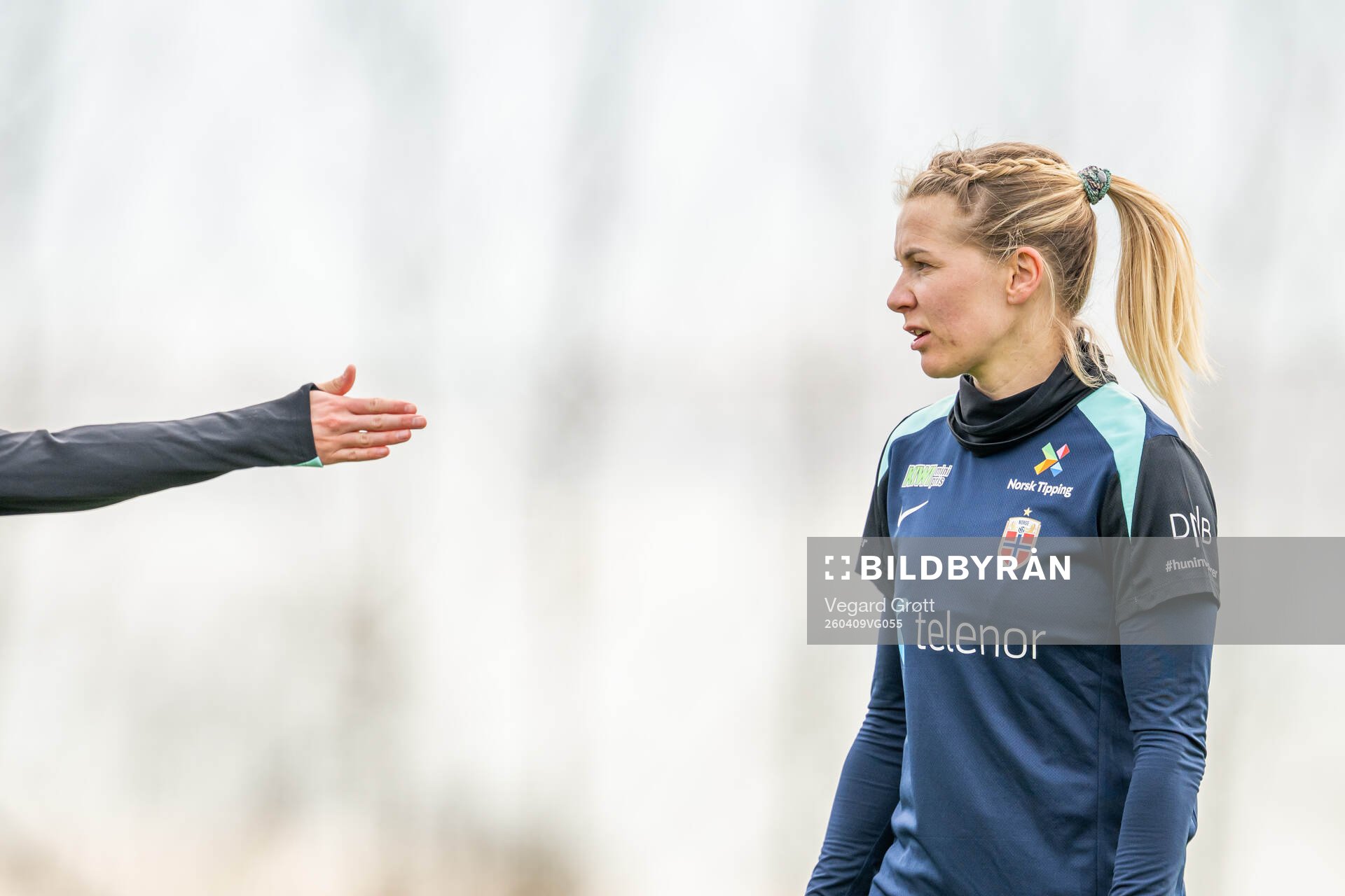 Ada Hegerberg of the Norwegian women's national football