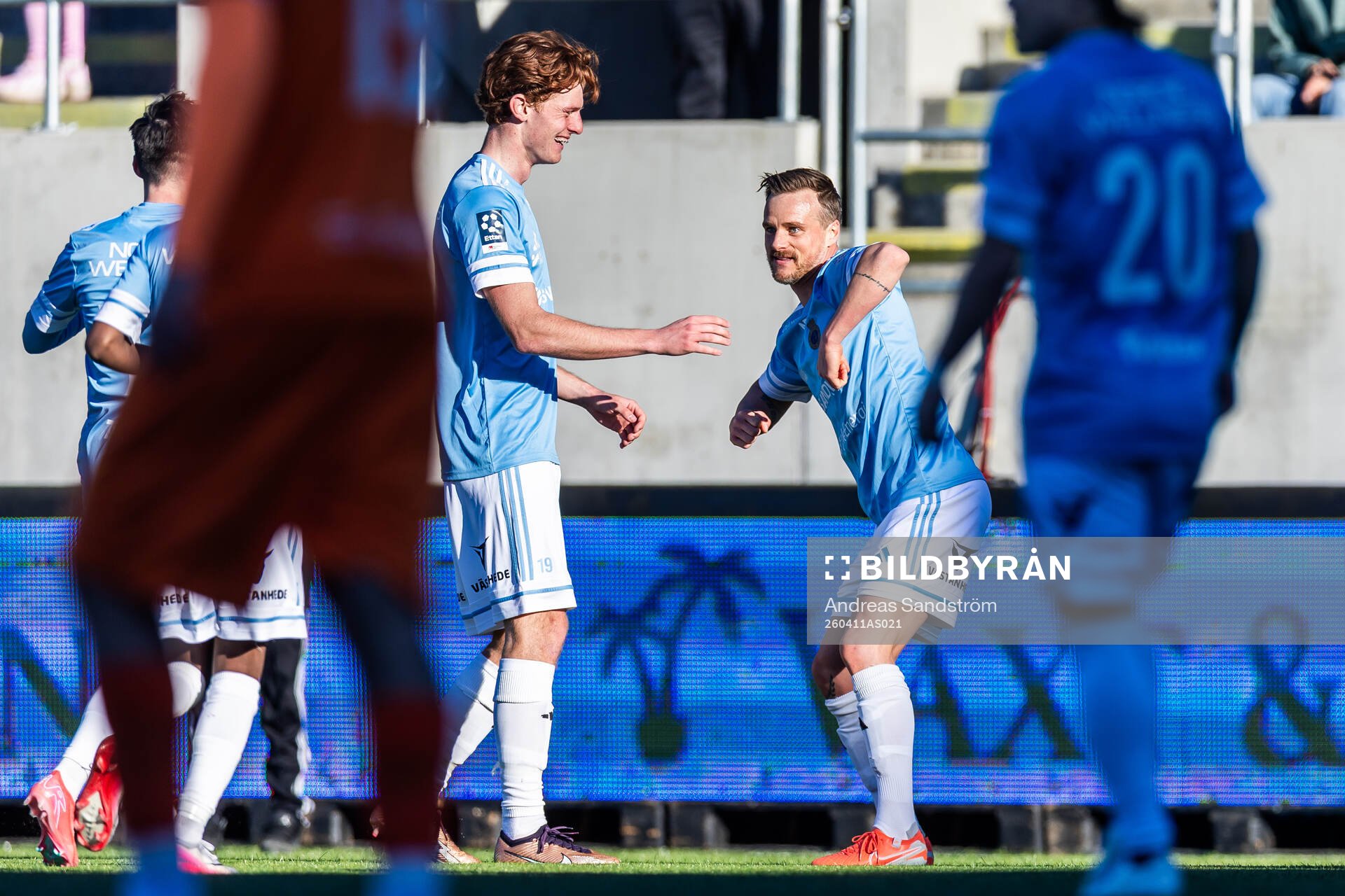 Gefles Eric Larsson jublar