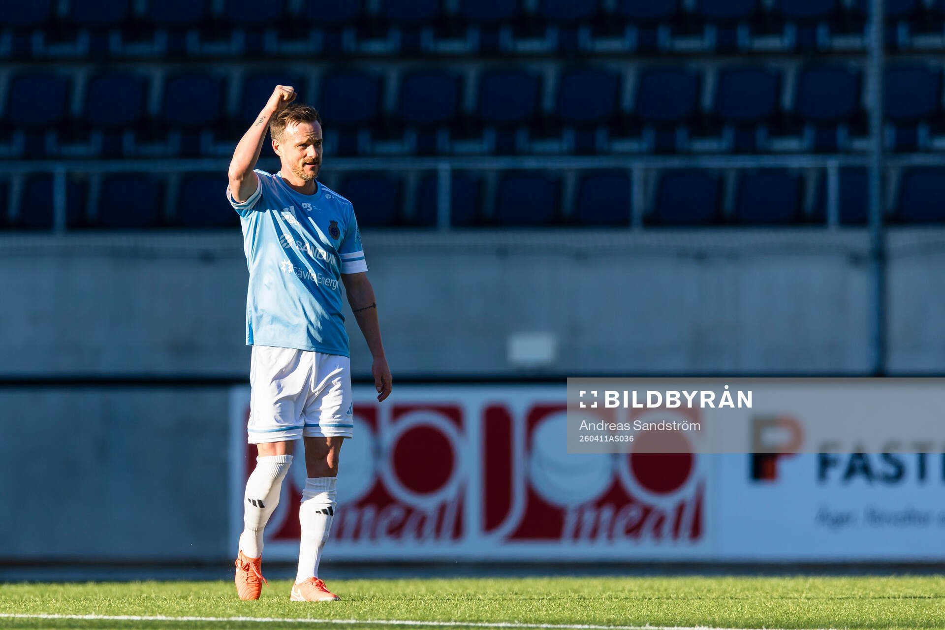 Gefles Eric Larsson jublar