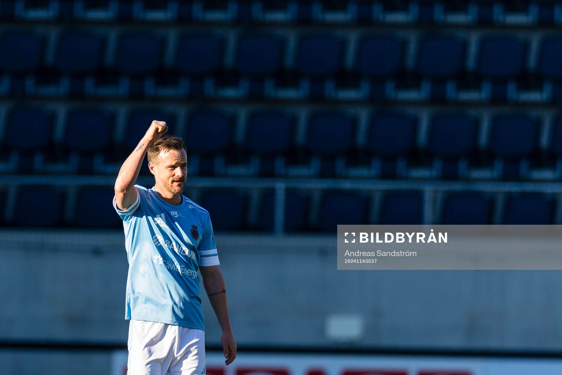 Gefles Eric Larsson jublar