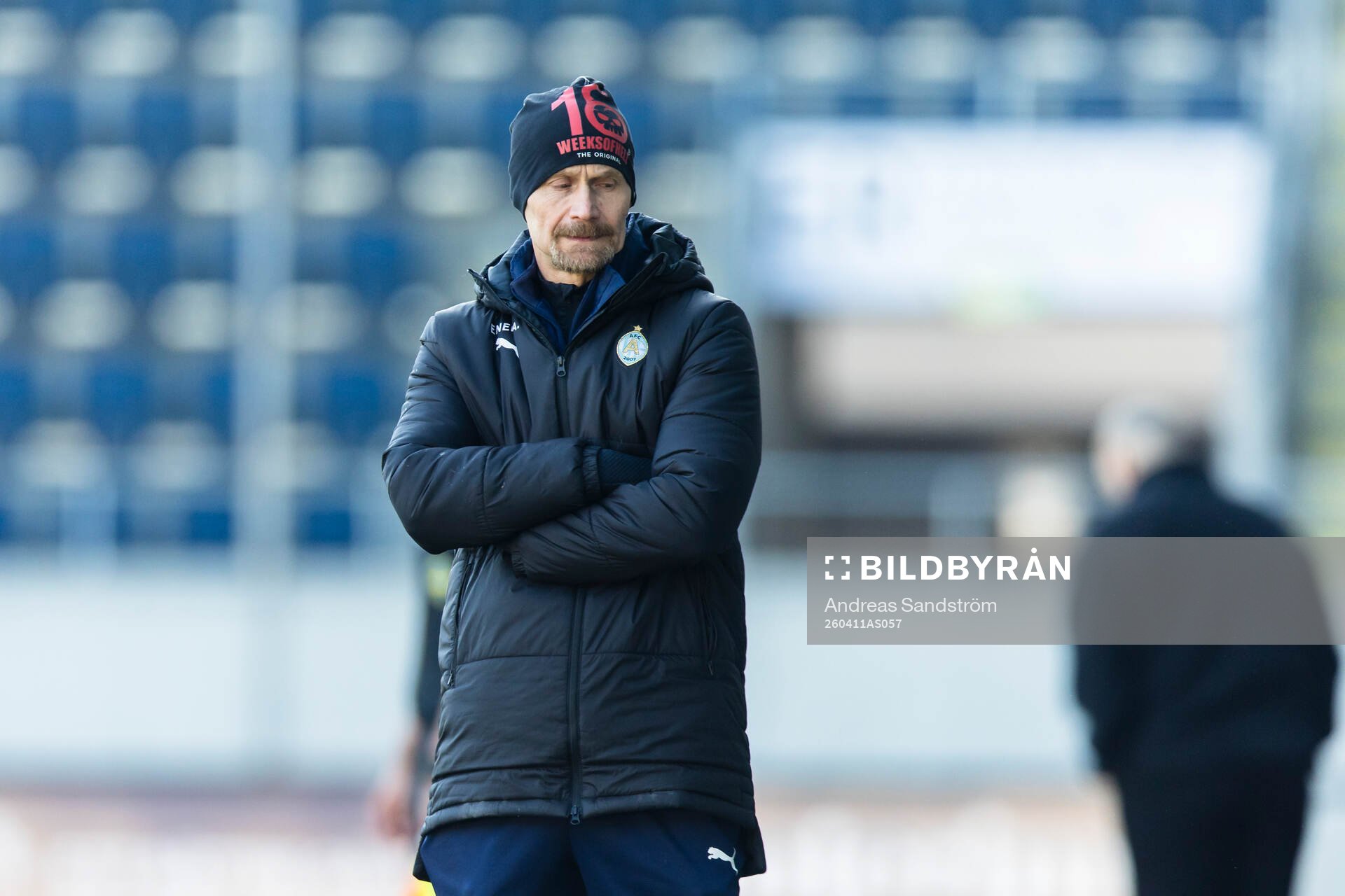 AFC Eskilstunas tränare Tony Andersson