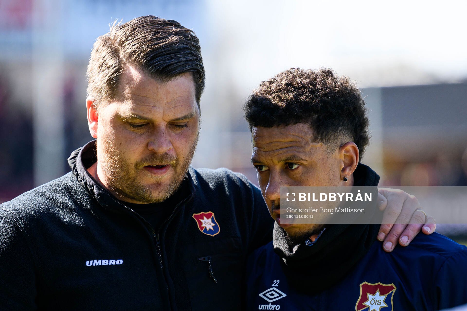 Örgrytes tränare Andreas Holmberg och Tobias Sana