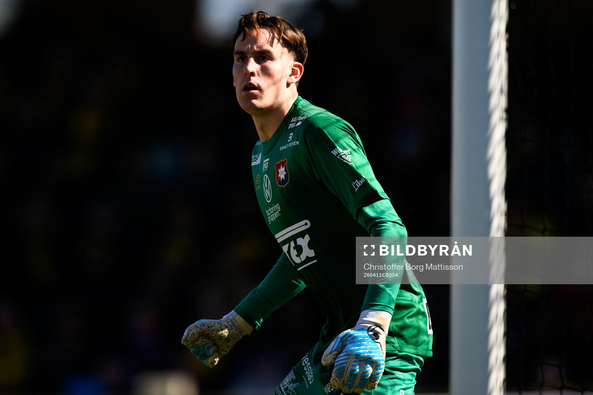 Örgrytes målvakt Hampus Gustafsson