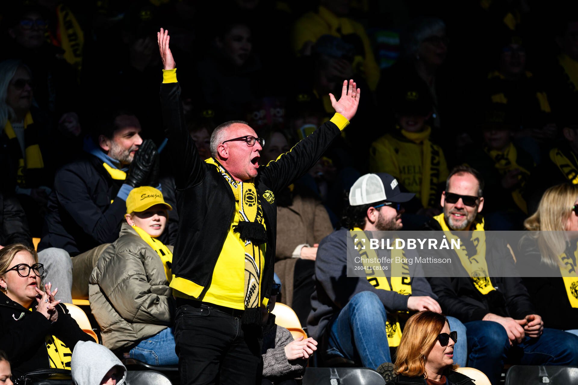 Mjällbys supportrar
