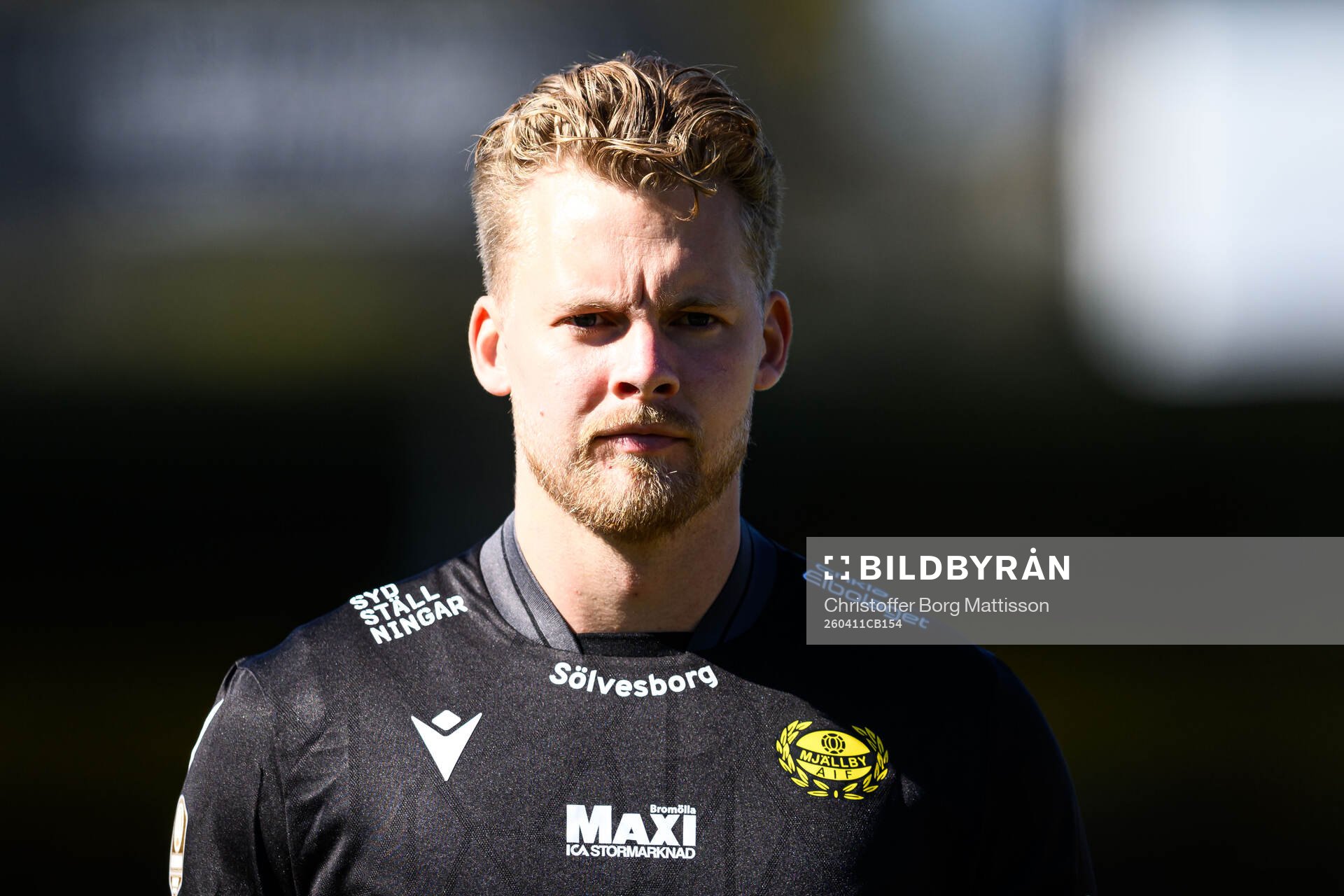 Mjällbys målvakt Robin Wallinder