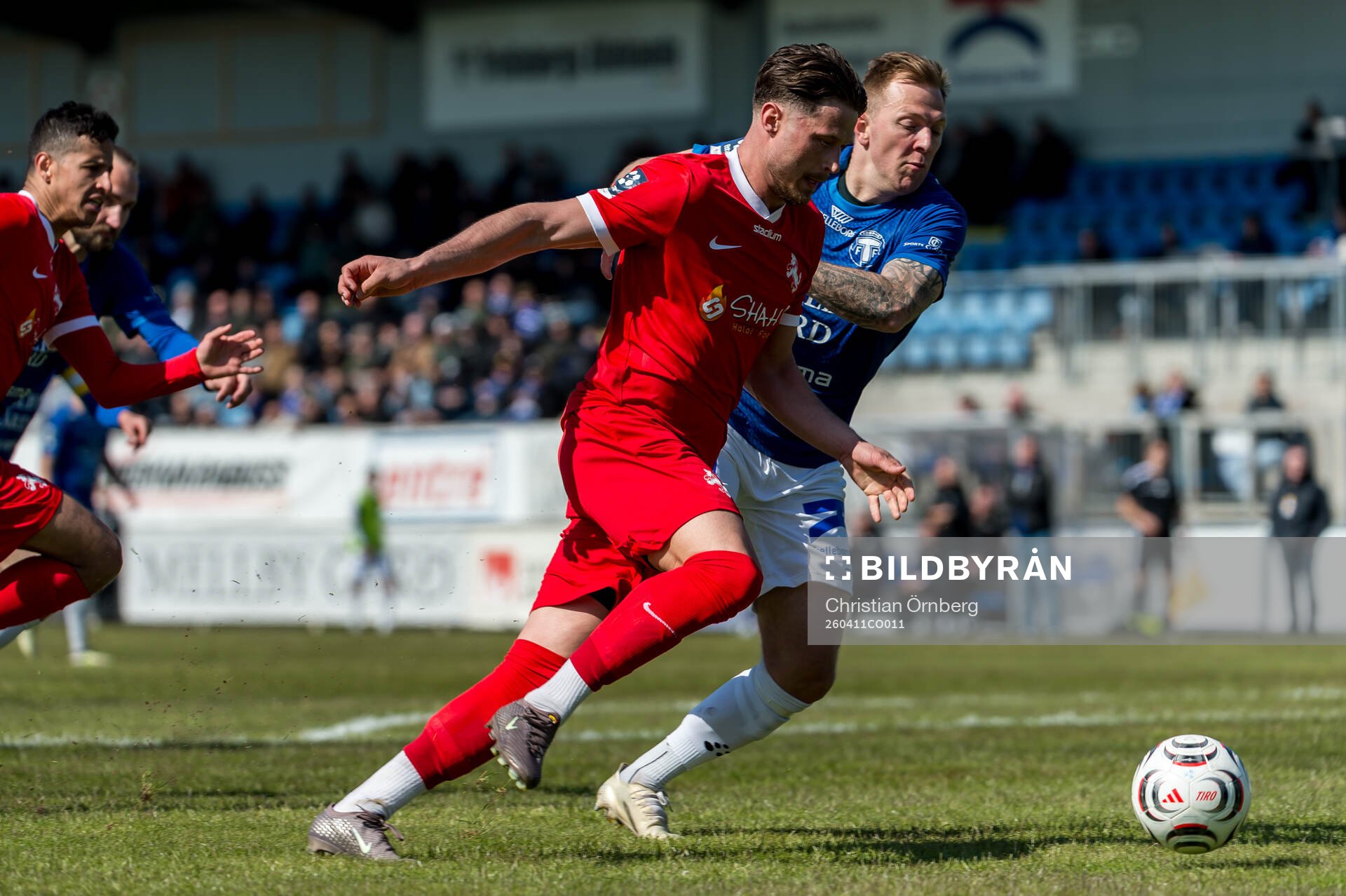 Ariana FCs Kevin Harletun och Trelleborgs Jesper Modig