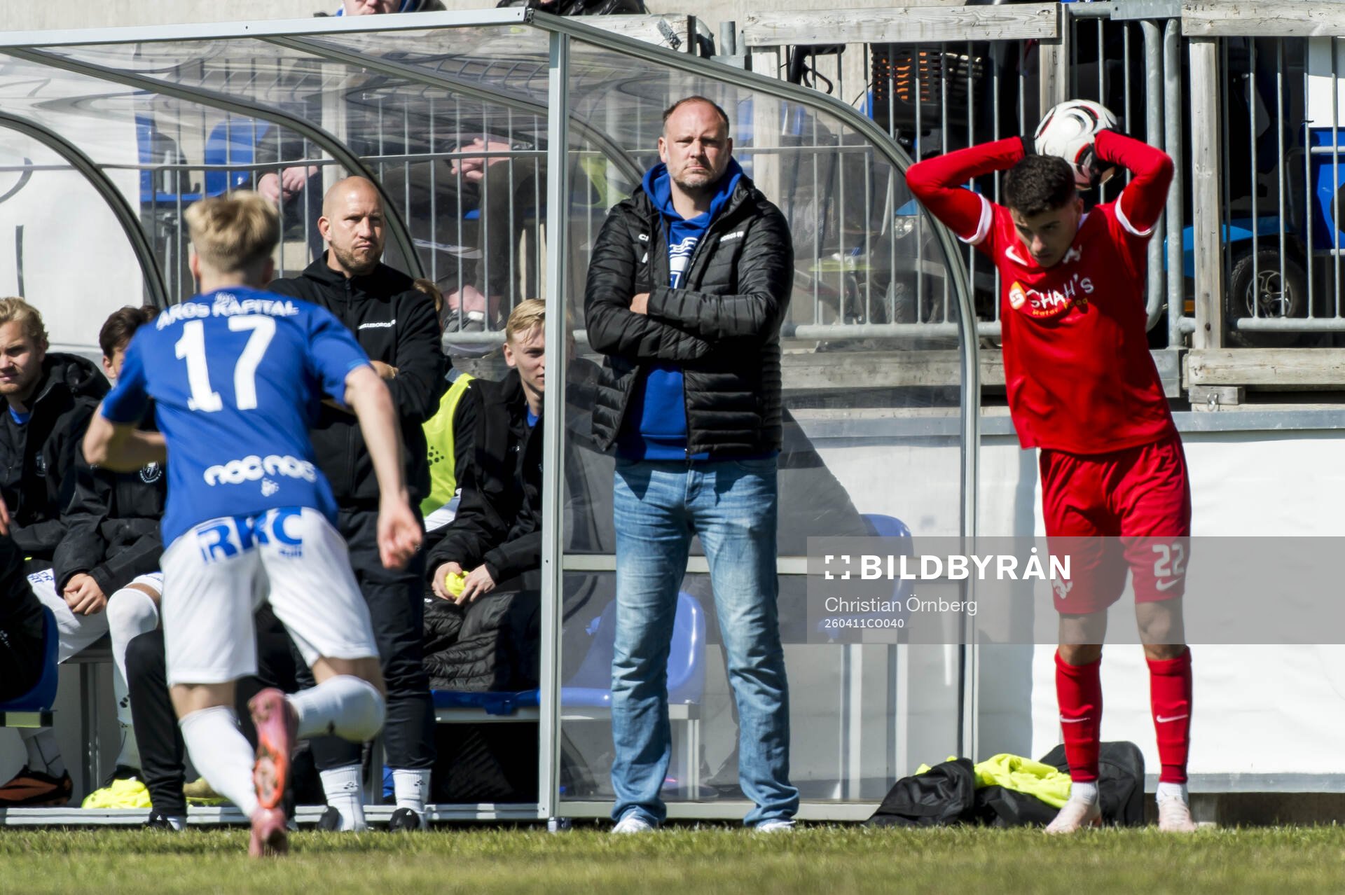Trelleborgs tränare Andreas Granqvist