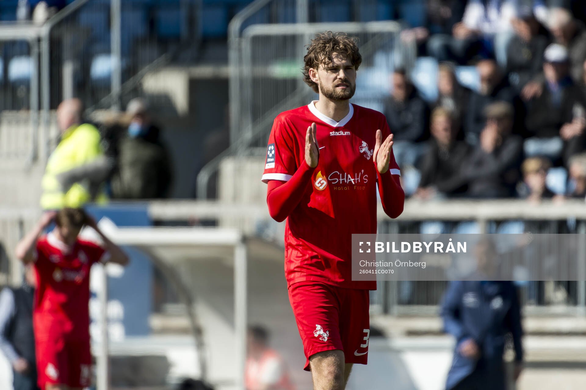 Ariana FCs Albin Sjöstrand Bjurnemark jublar