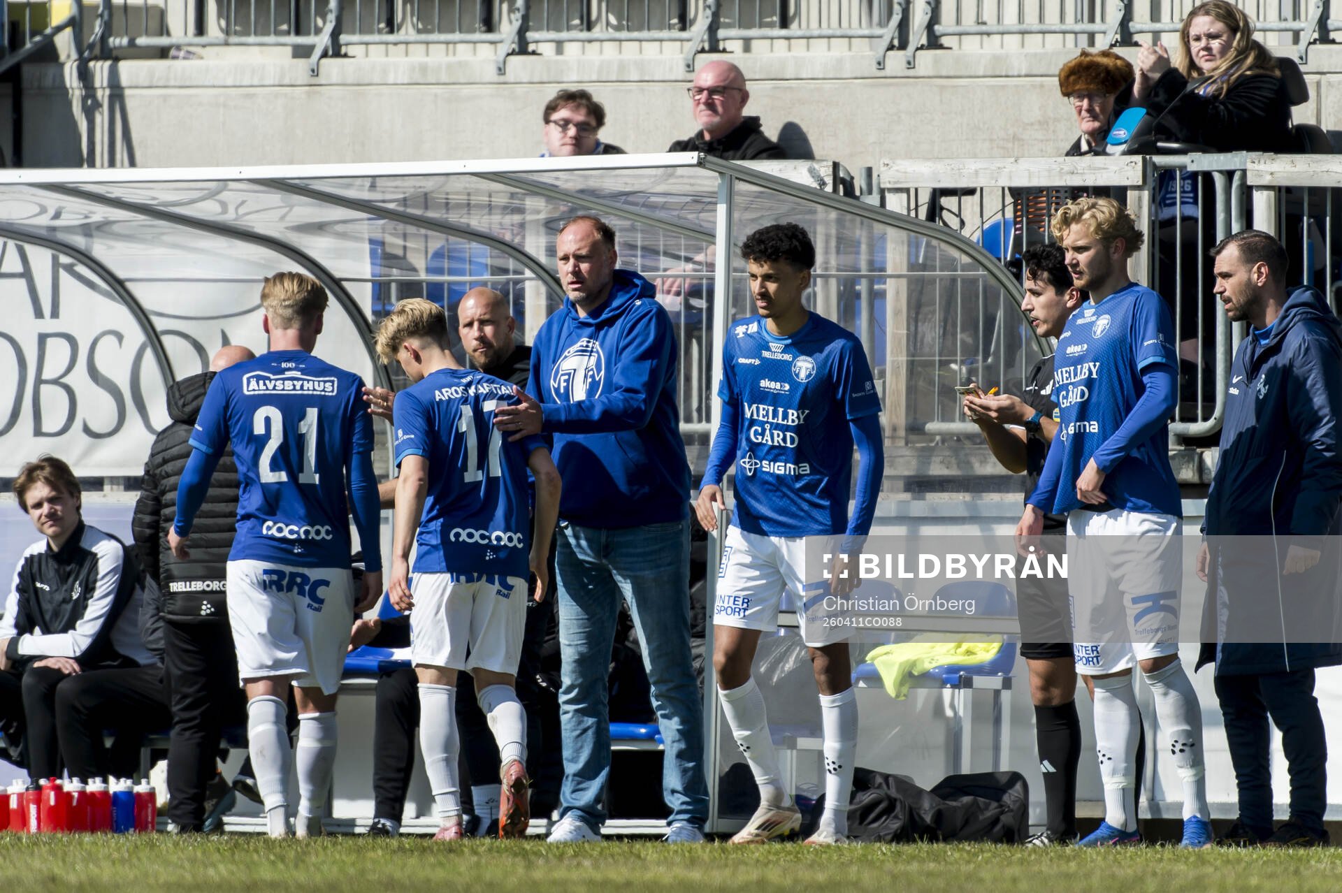 Trelleborgs tränare Andreas Granqvist