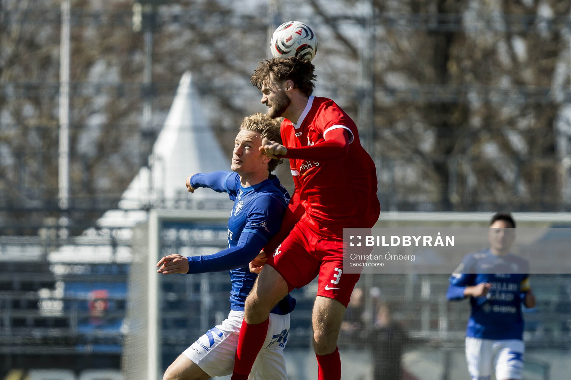 Trelleborgs Johannes Käck mot Ariana FCs Albin Sjöstrand