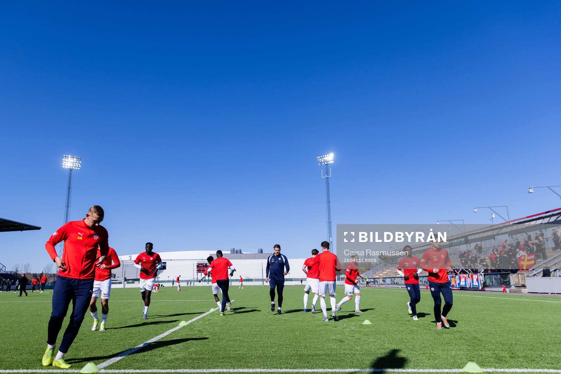 Helsingborgs värmer upp