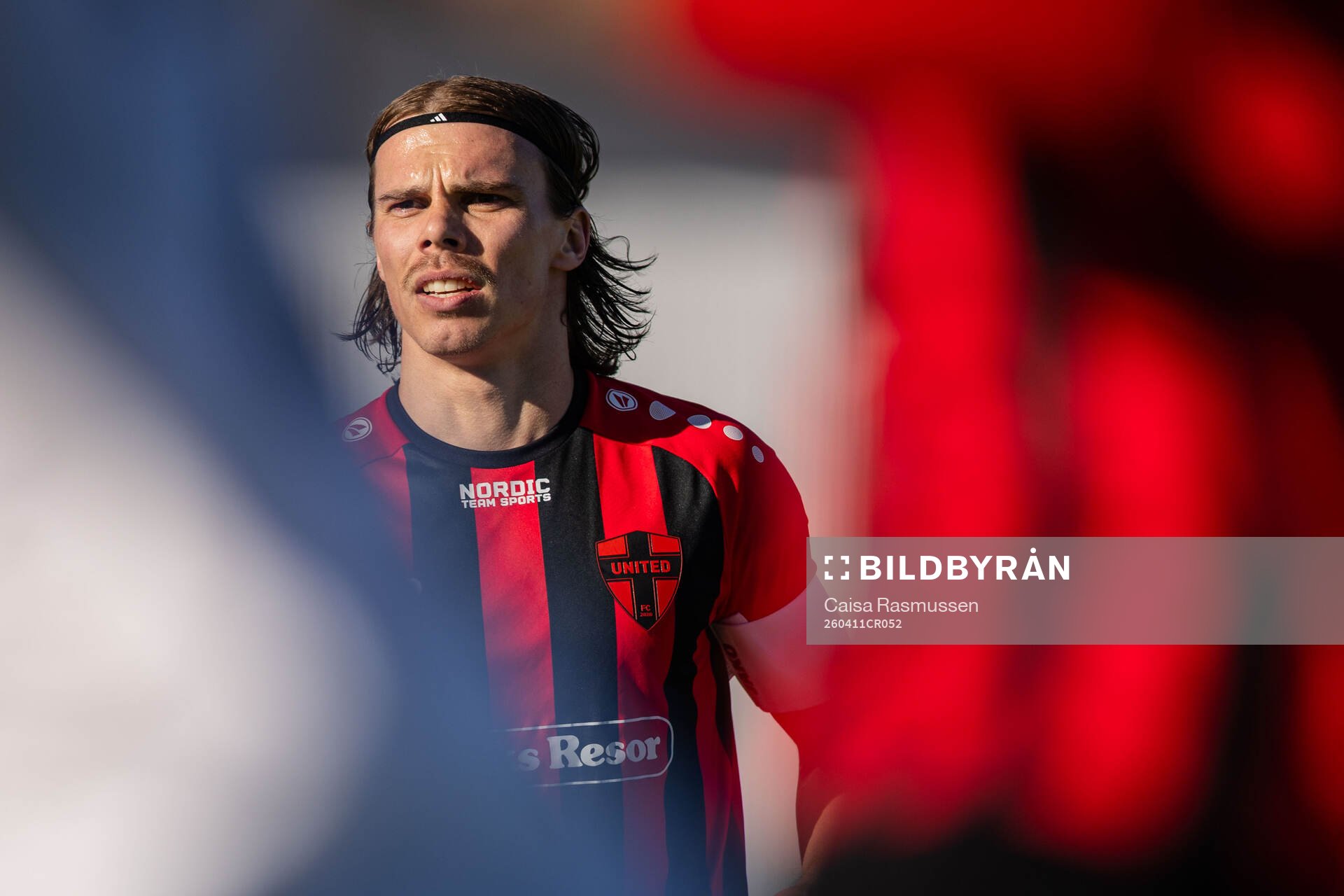 Nordic United FCs Elias Andersson