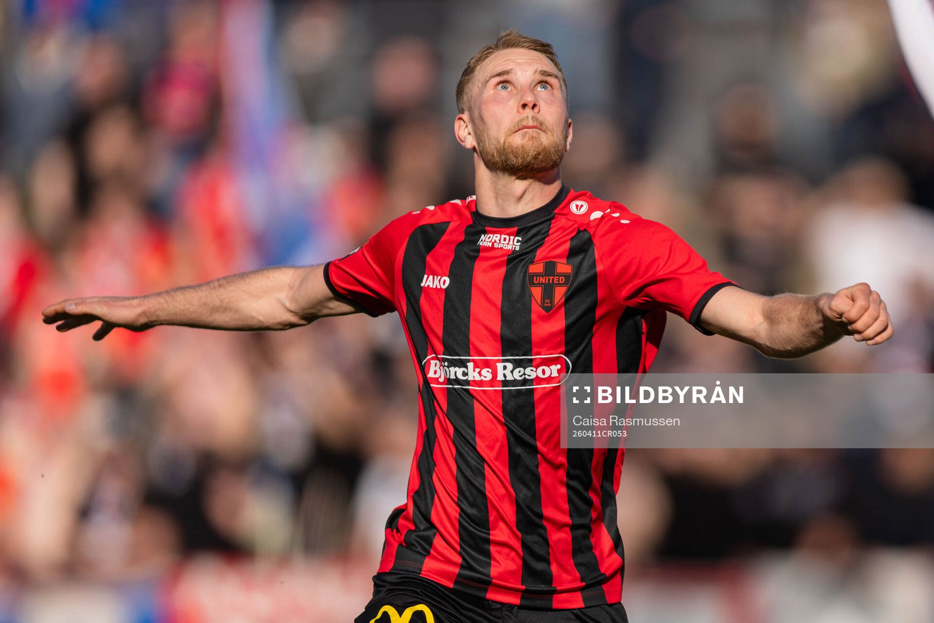 Nordic United FCs Teo Grönborg