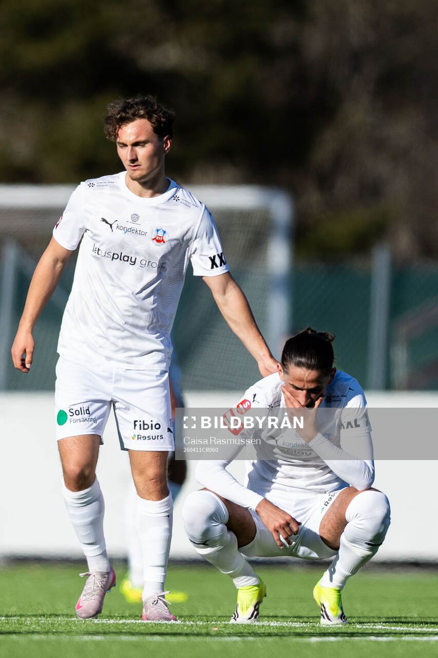 Helsingborgs Casper Ljung Hofvendahl och Ervin Gigovic