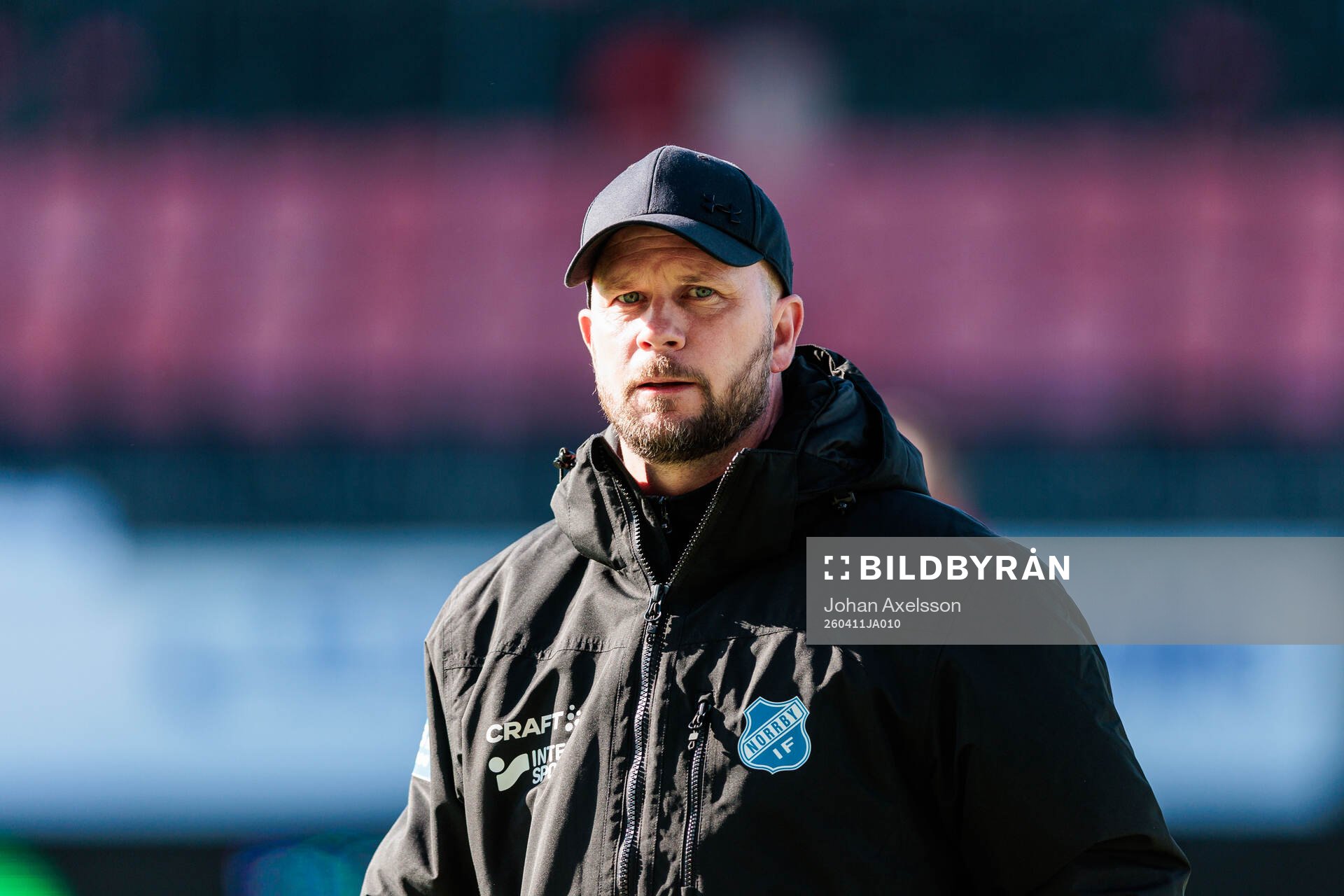 Norrbys tränare Tobias Linderoth
