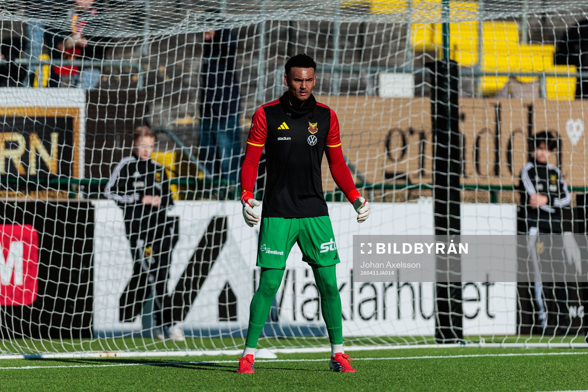 Östersunds målvakt Tyree Griffiths och