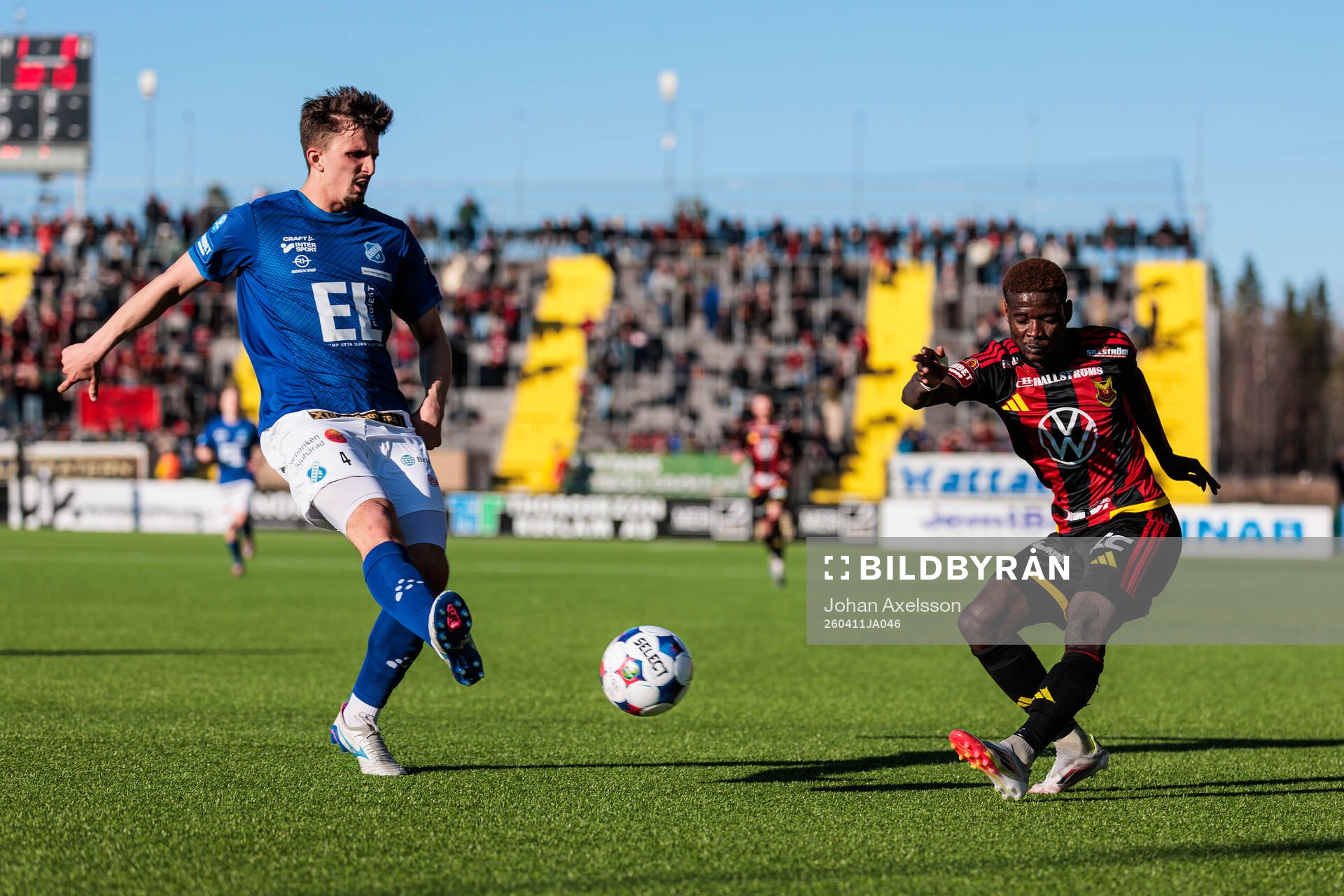 Östersunds Assiedou Yannick Armel Adjoumani och Norrbys