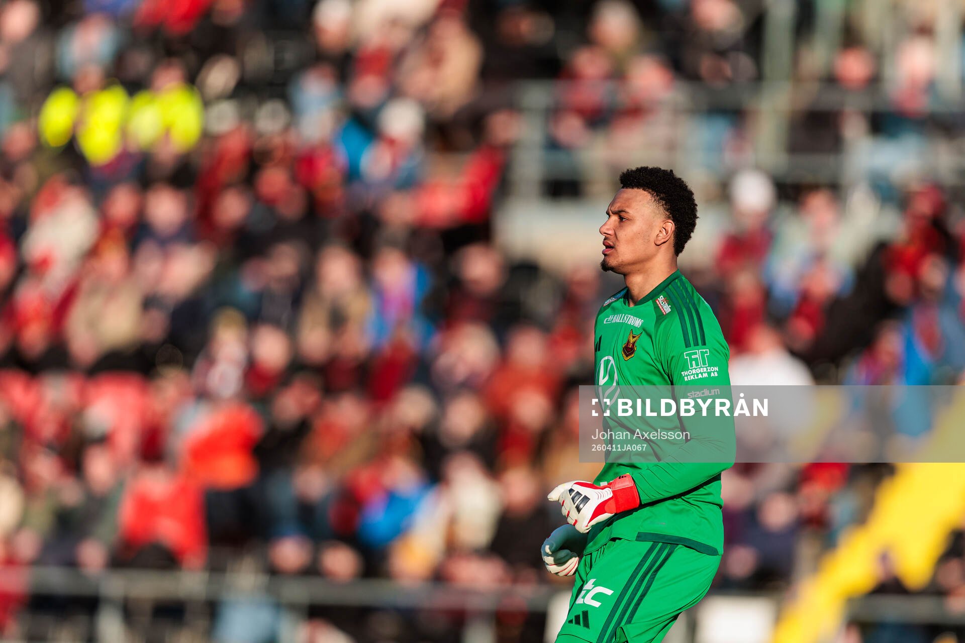 Östersunds målvakt Tyree Griffiths