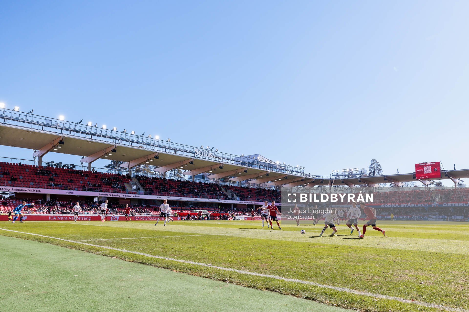 Interiör vy från Spiris arena