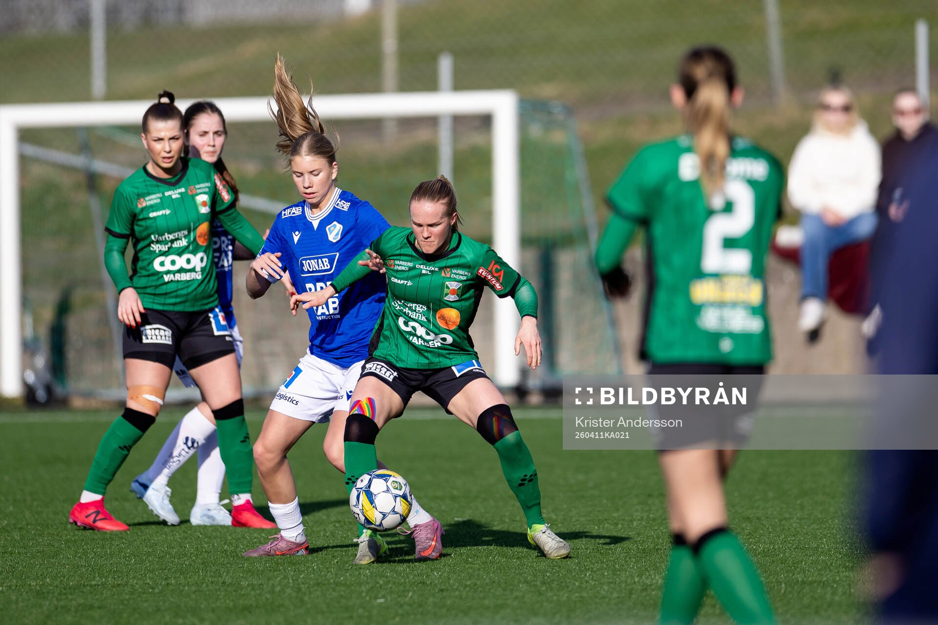 Halmstads Lisa Ek och Varbergs Josefin Johansson