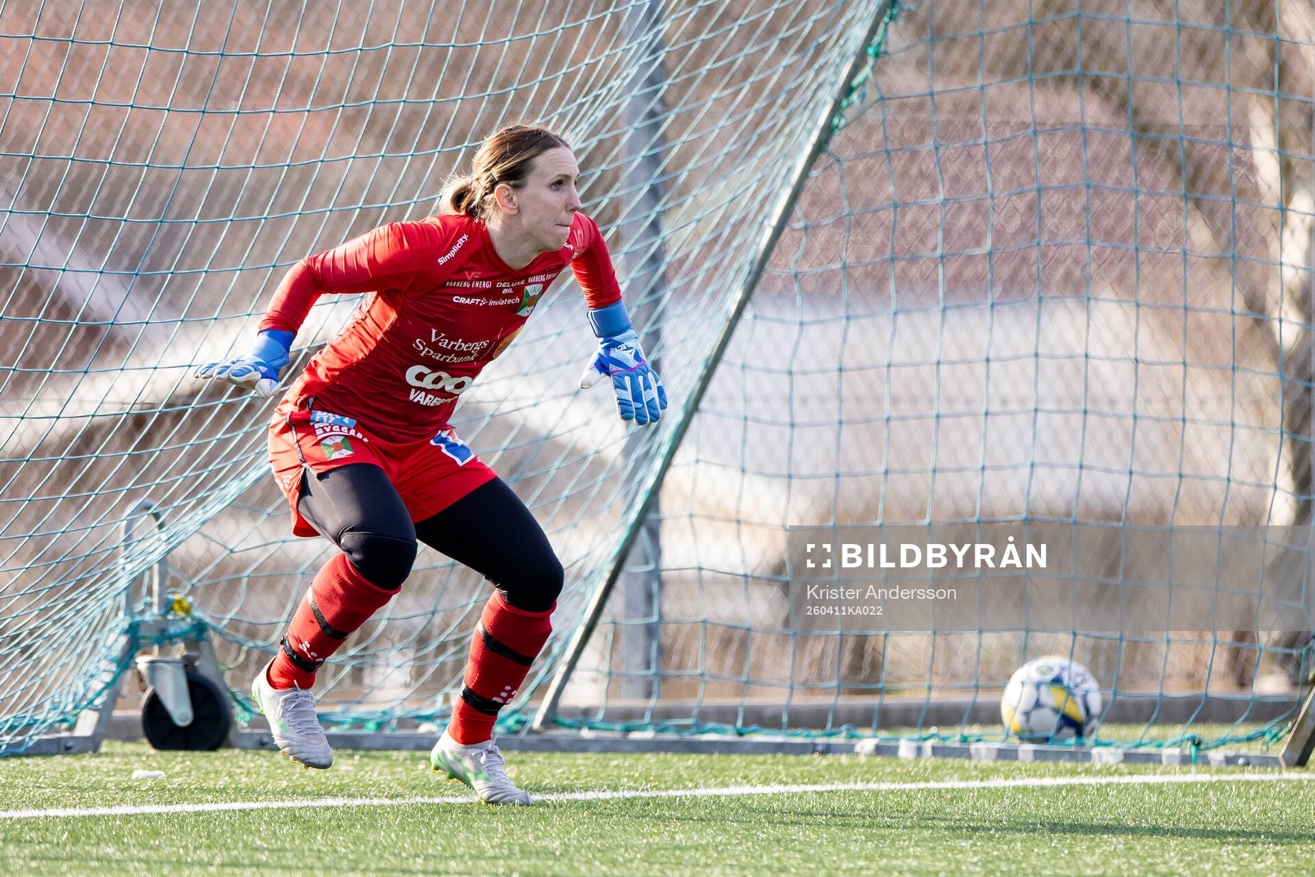 Varbergs målvakt Jasmine Strandberg