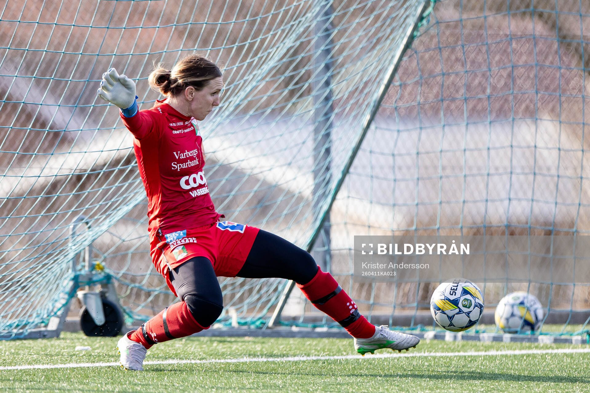 Varbergs målvakt Jasmine Strandberg