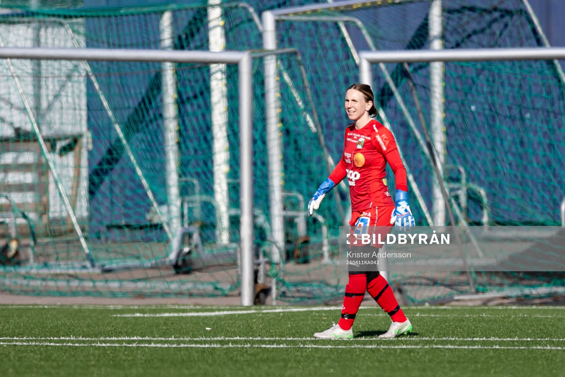 Varbergs målvakt Jasmine Strandberg
