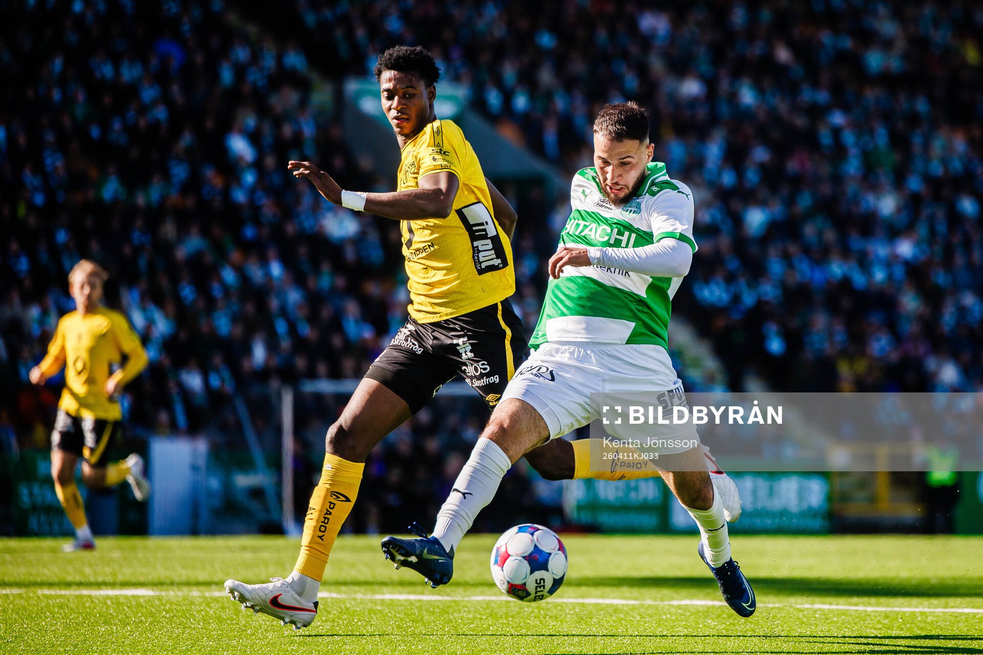 Elfsborgs Rufai Mohammed och Västerås Abdelrahman Boudah
