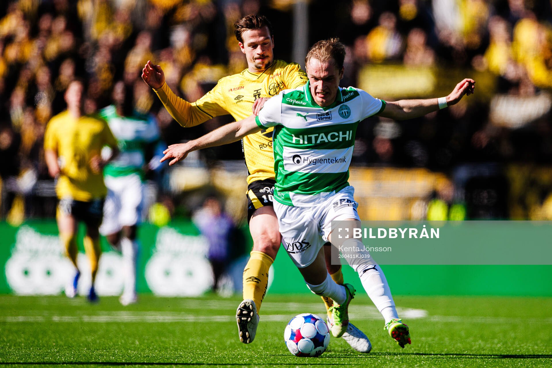 Elfsborgs Simon Olsson och Västerås Marcus Baggesen