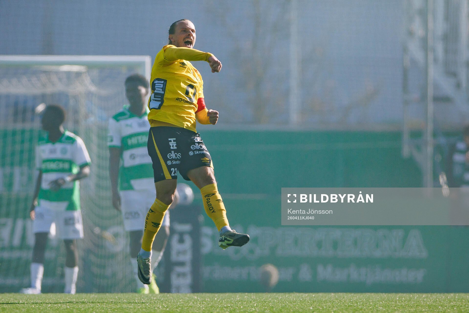 Elfsborgs Niklas Hult jublar