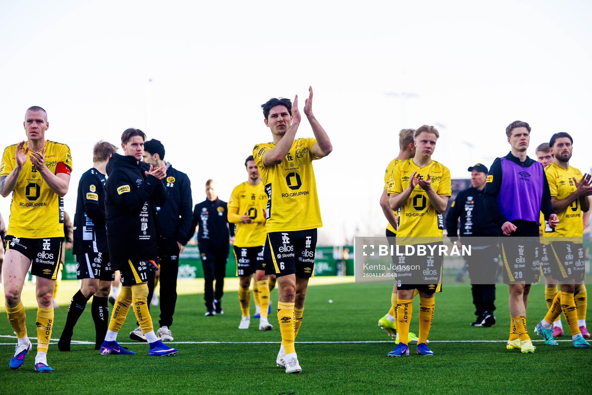 Elfsborgs Thomas Isherwood och Rasmus Wikström jublar