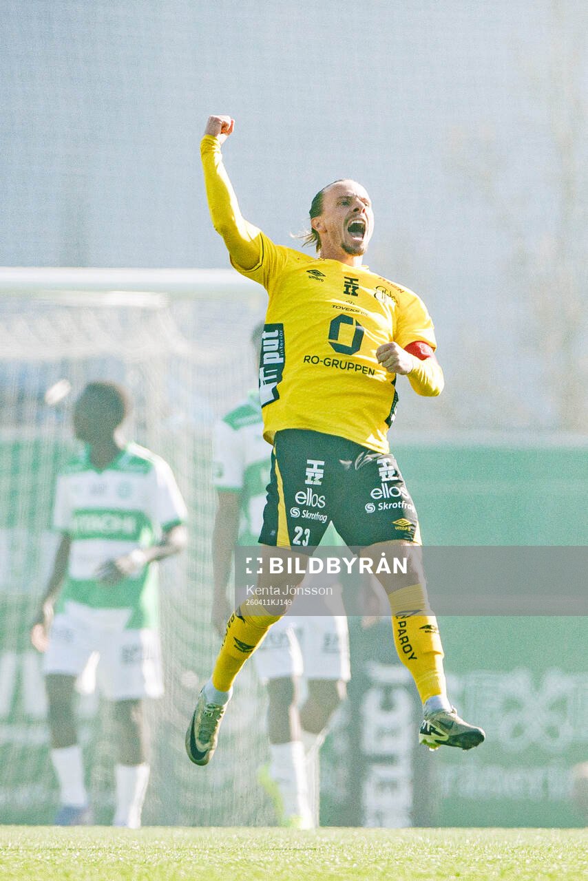 Elfsborgs Niklas Hult jublar
