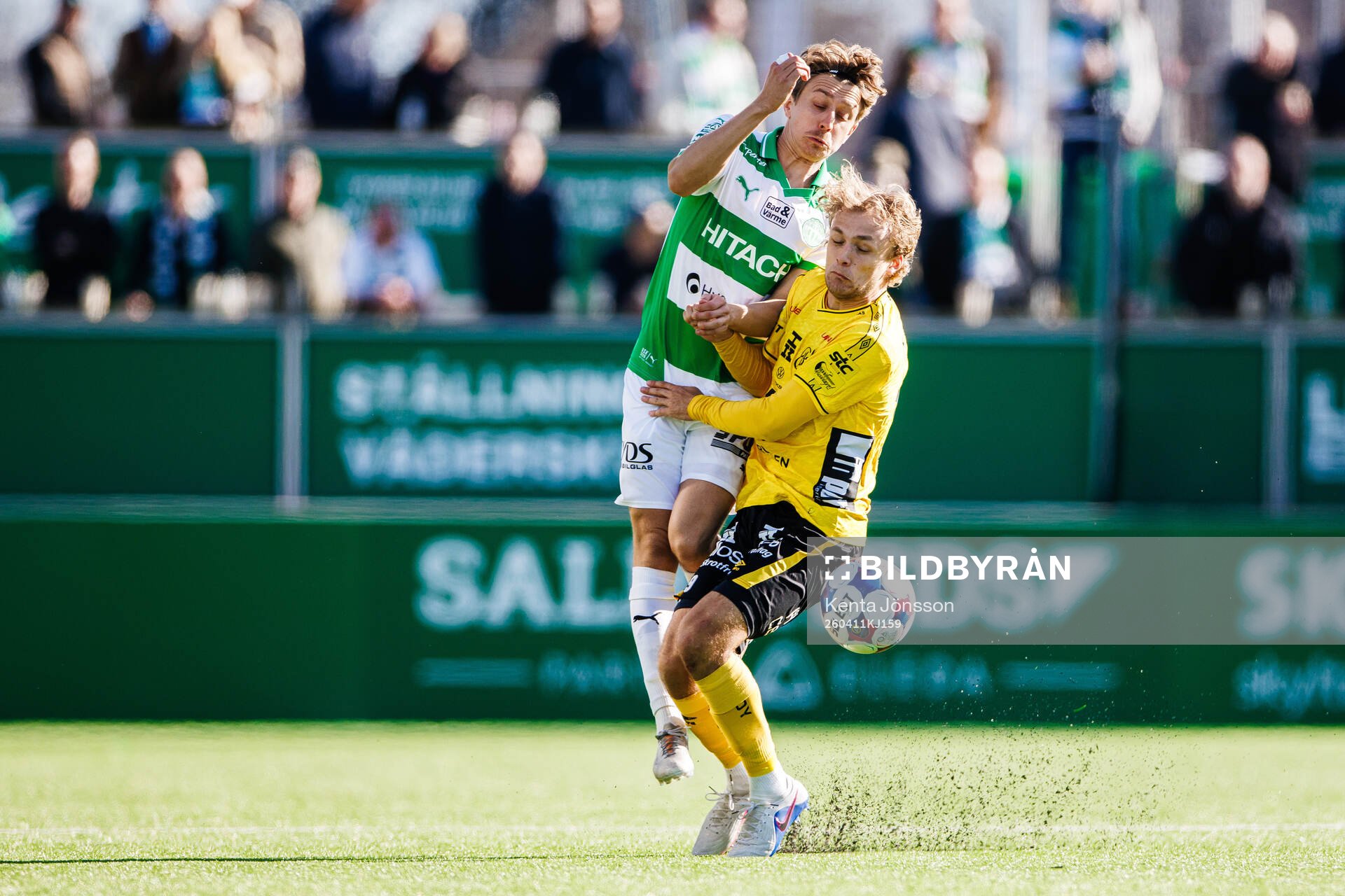 Västerås Simon Gefvert och Elfsborgs Julius Beck