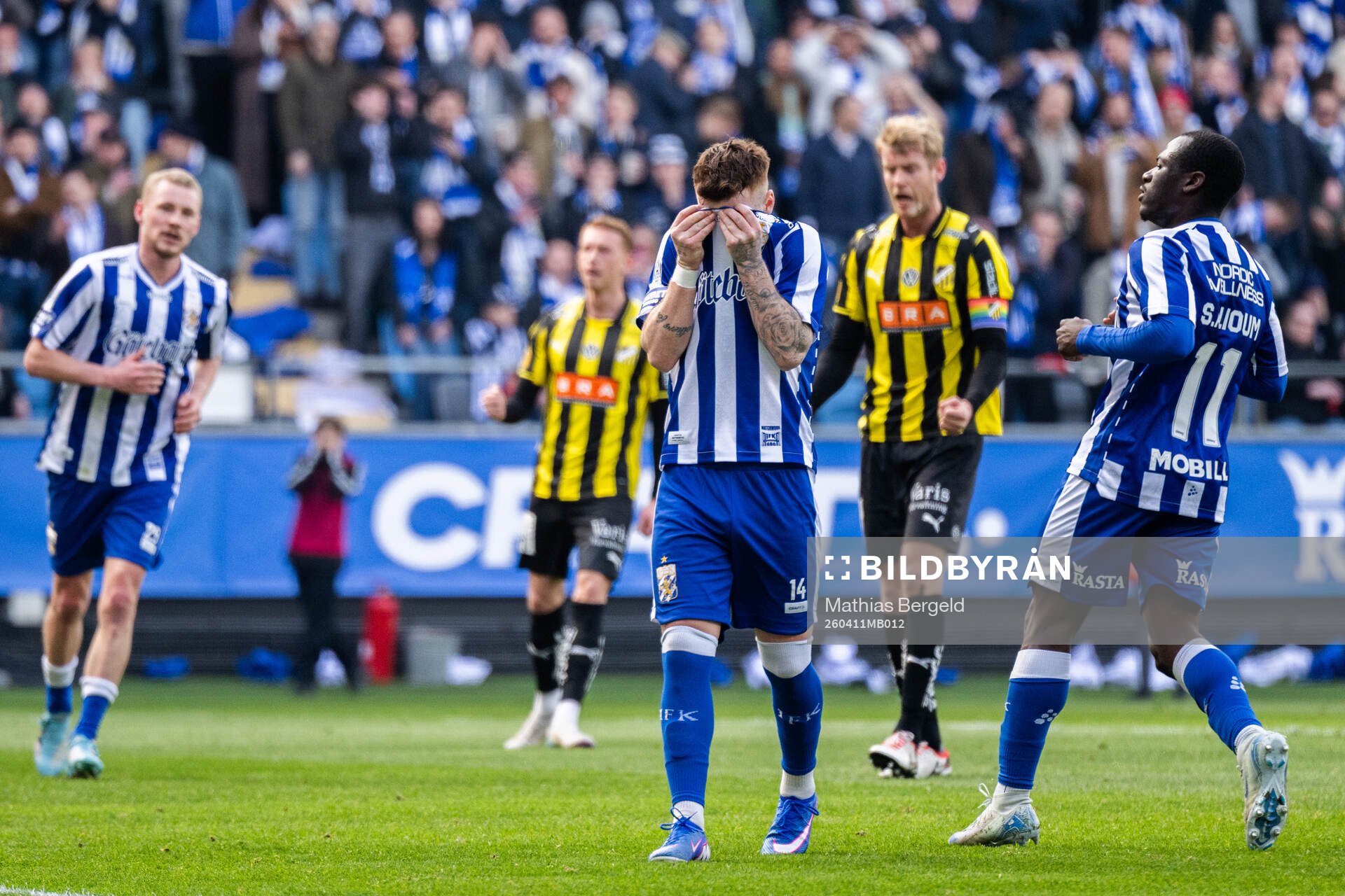 IFK Göteborgs Tobias Heintz deppar