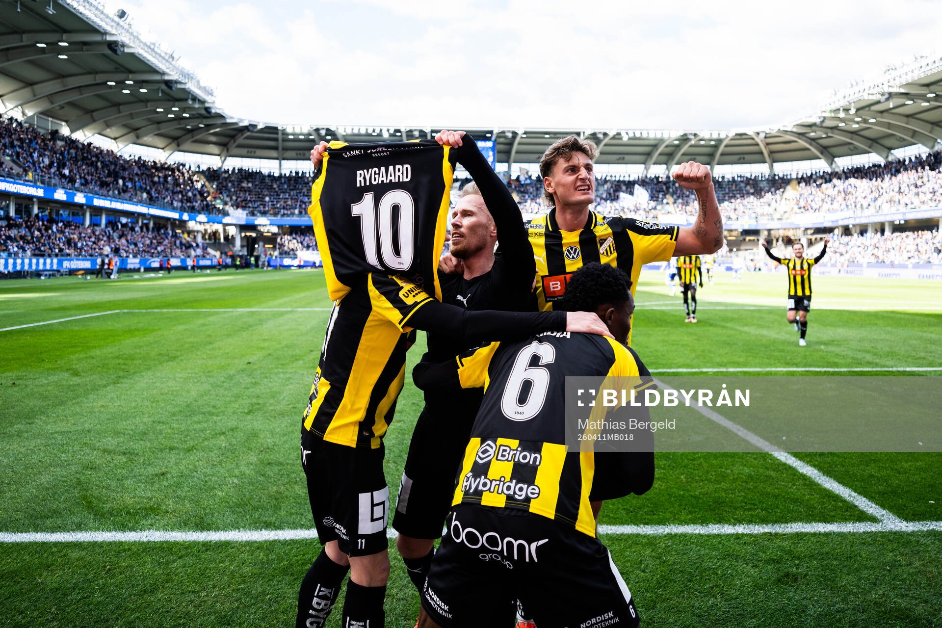 Häckens Julius Lindberg, Mikkel Rygaard Jensen, Abdoulaye