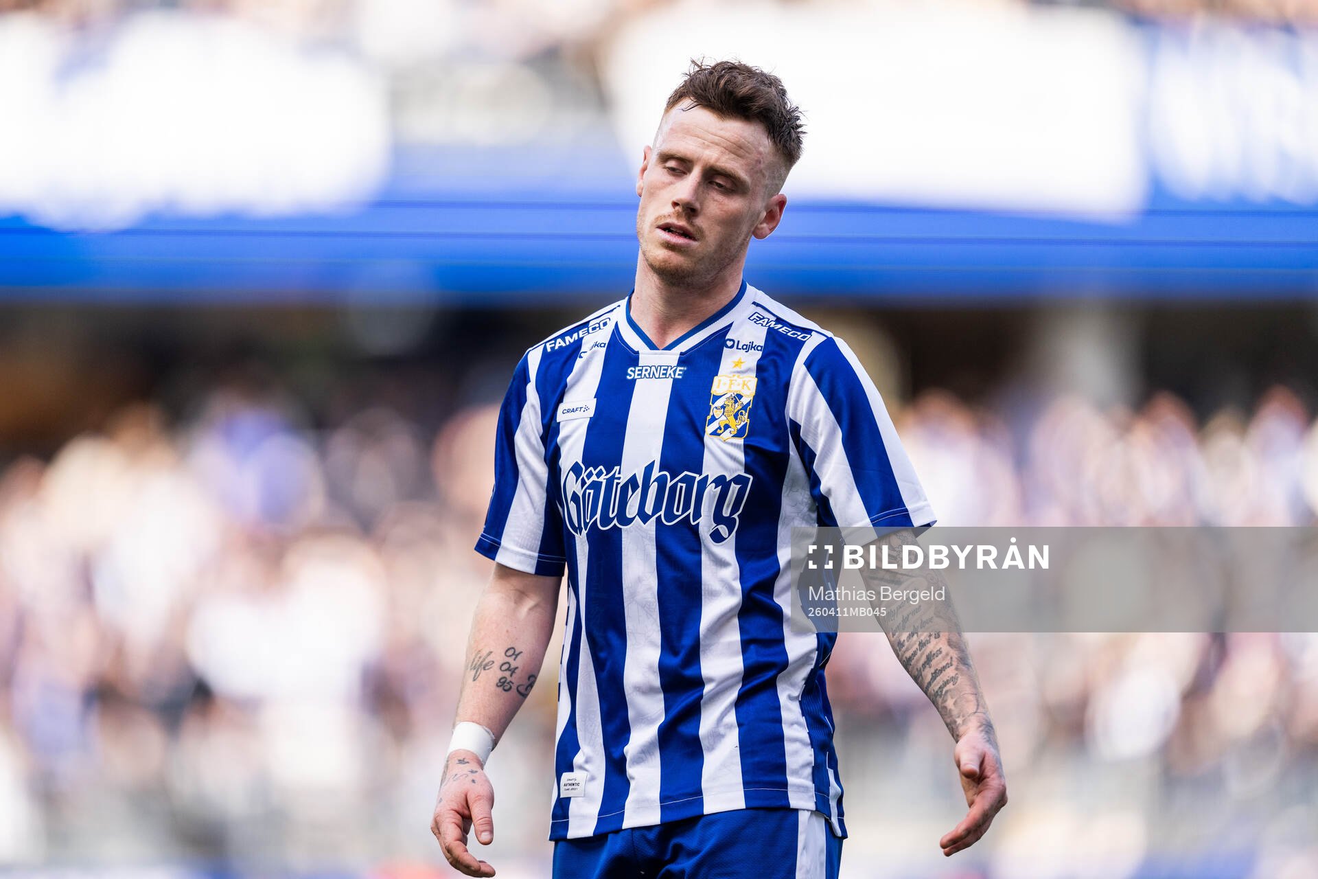 IFK Göteborgs Tobias Heintz deppar