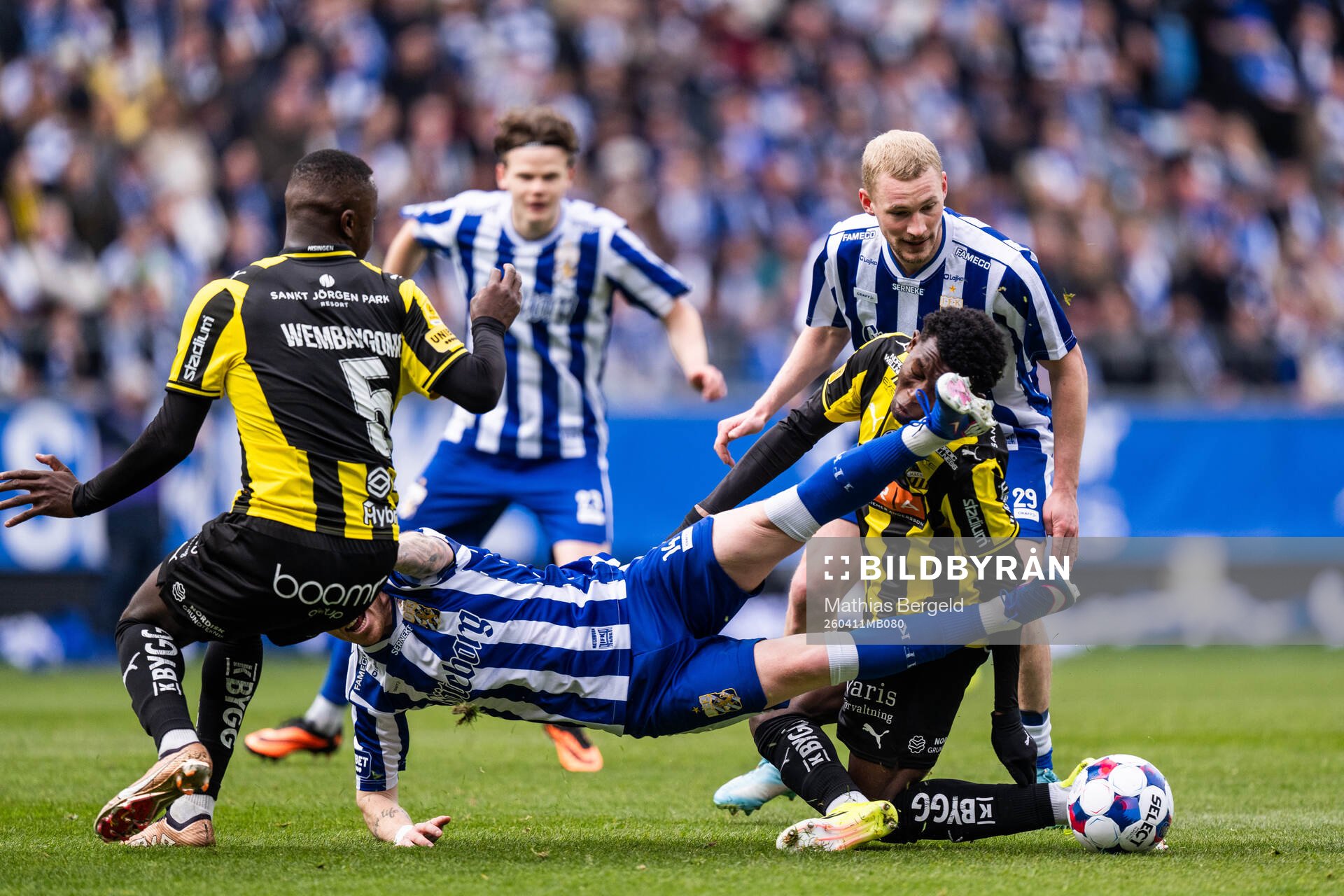 IFK Göteborgs Tobias Heintz och Adam Bergmark Wiberg