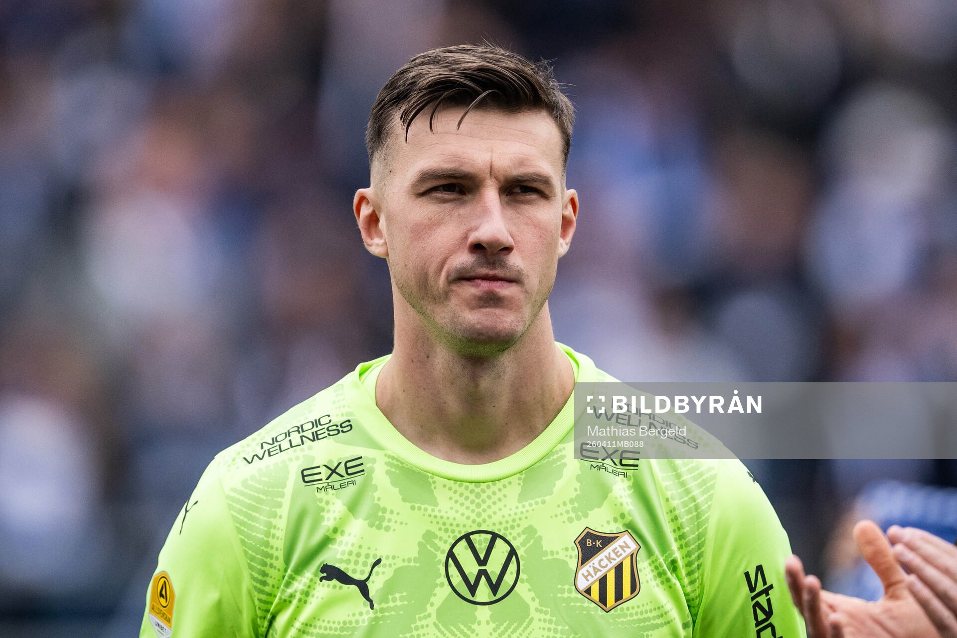 Häckens målvakt Andreas Linde