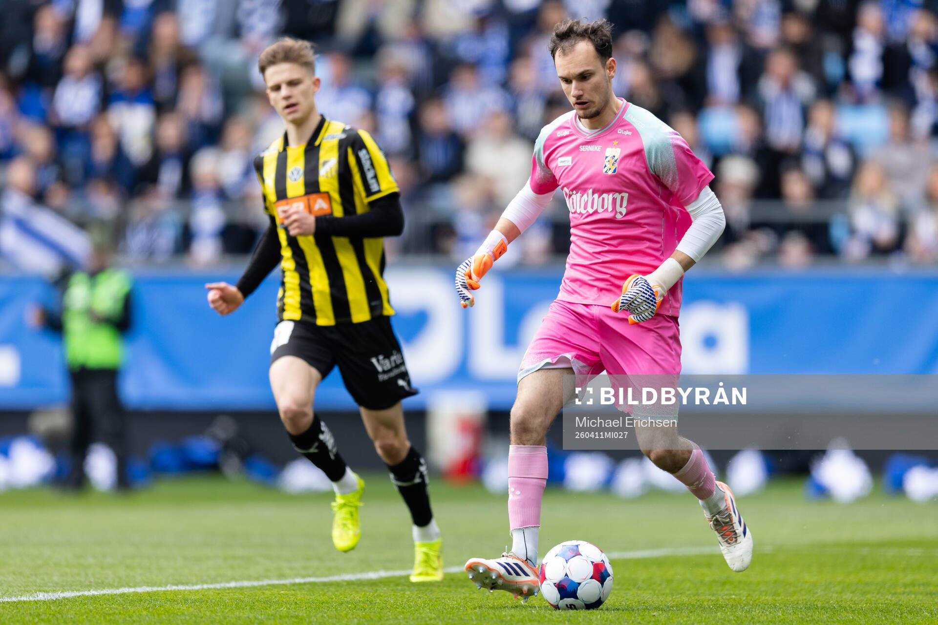 IFK Göteborgs målvakt Elis Bishesari