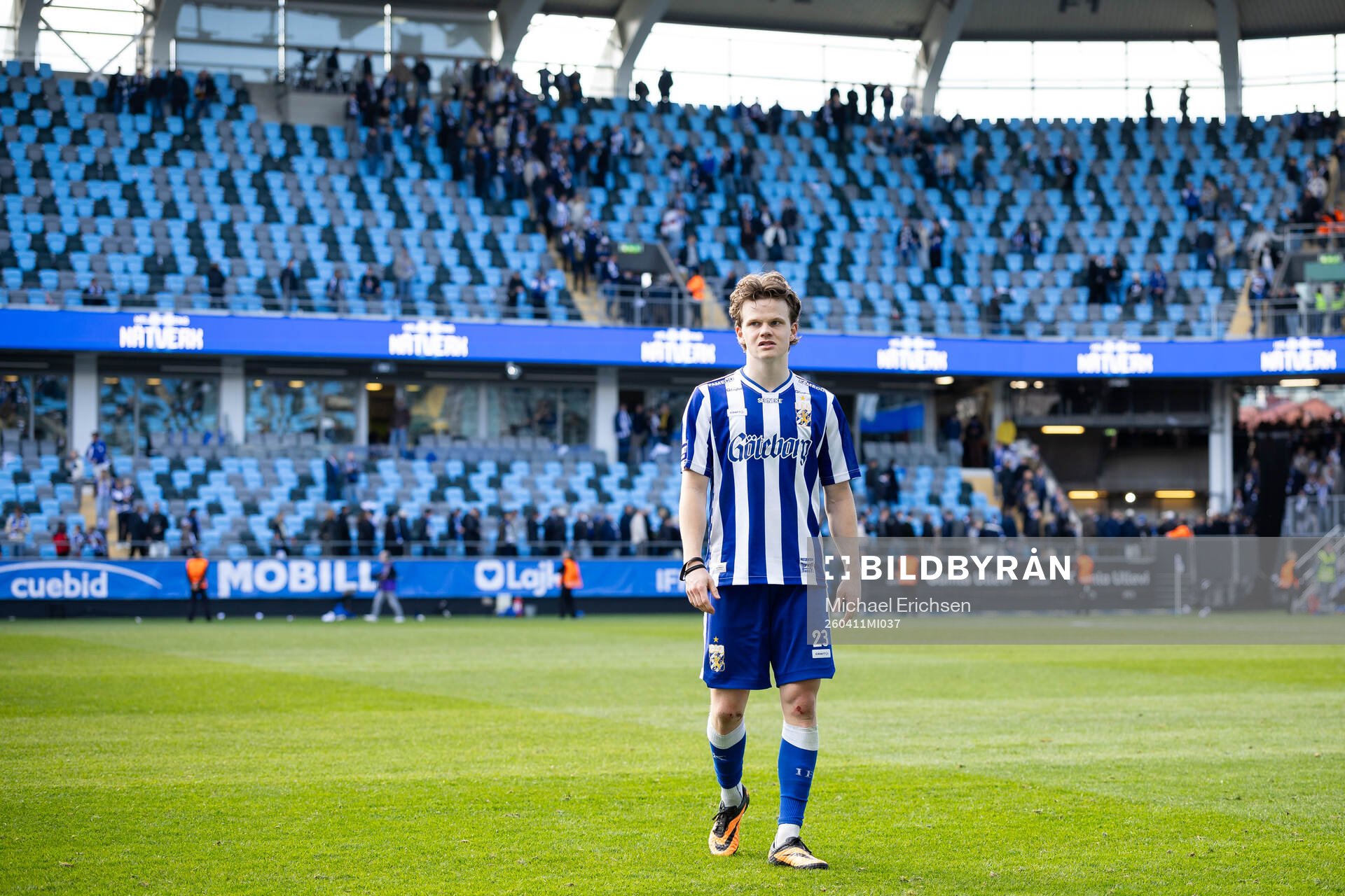 IFK Göteborgs Kolbeinn Thordarson deppar