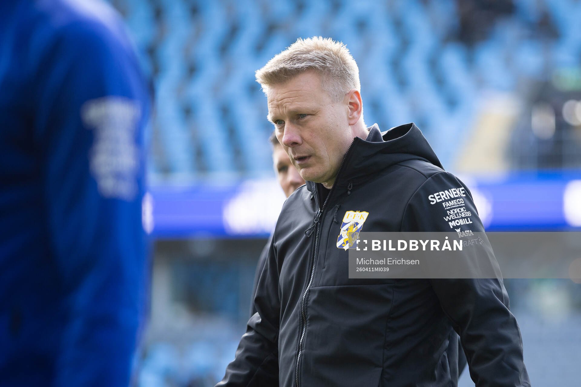 IFK Göteborgs tränare Stefan Billborn deppar