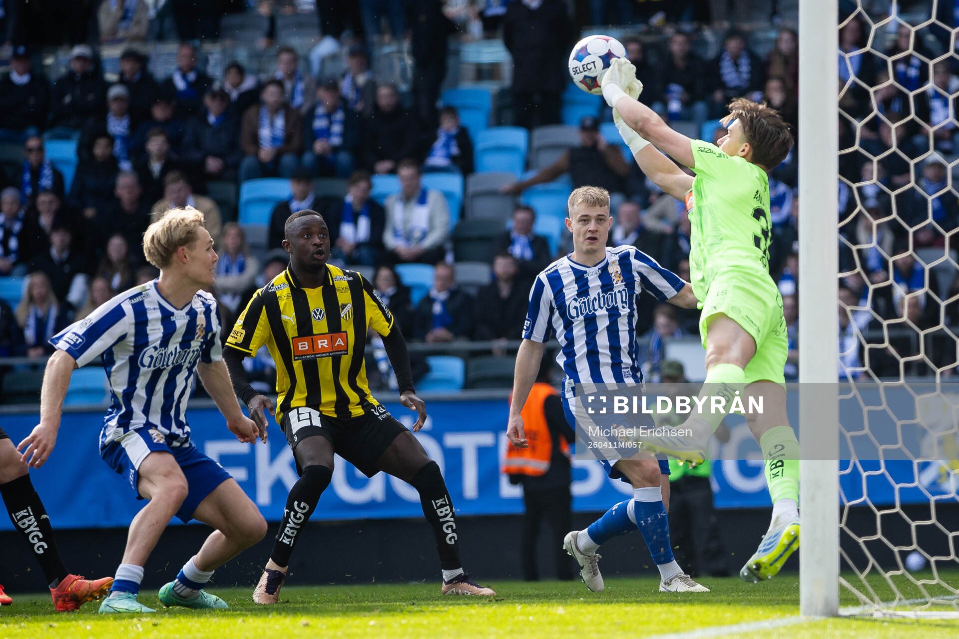 Häckens målvakt David Andersson